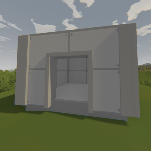 Base de Metal Reforçado